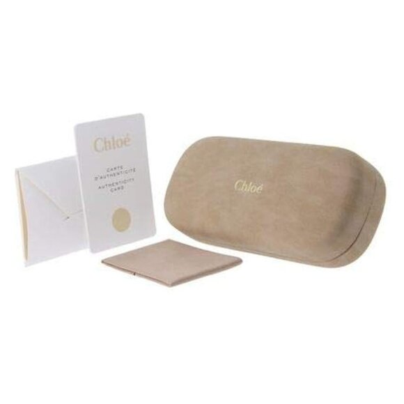 NEW CHLOE EYEGLASSES KHAKI CAT EYE WOMEN EYEWEAR CHLOE - Picture 3 of 3